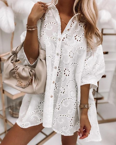 casual dresses elegant mini dress women club party fashion v-neck button short female streetwear loose shirt vestidos, Black;gray
casual dresses elegant mini dress women club party fashion v-neck button short female streetwear loose shirt vestidos, Black;gray