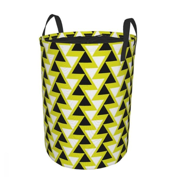 black yellow triangle round tunic dirty pocket storage barrel clothes sundries household basket folding bag w012 laundry bags
black yellow triangle round tunic dirty pocket storage barrel clothes sundries household basket folding bag w012 laundry bags