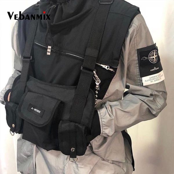 waist bags harness chest front pack pouch holster vest rig kanye west streetwear tactical bag functional package
waist bags harness chest front pack pouch holster vest rig kanye west streetwear tactical bag functional package