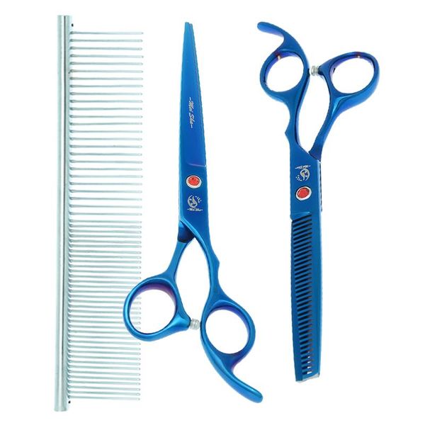 hair scissors stainless steel 7.0" professional pet grooming hairdressing cutting & thinning shears dog up/down curved tijeras b0023a
hair scissors stainless steel 7.0" professional pet grooming hairdressing cutting & thinning shears dog up/down curved tijeras b0023a