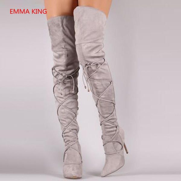 boots cross-tied winter long flock soild ladies high heels shoes 2021 fashion roman women over the knee botas mujer, Black
boots cross-tied winter long flock soild ladies high heels shoes 2021 fashion roman women over the knee botas mujer, Black