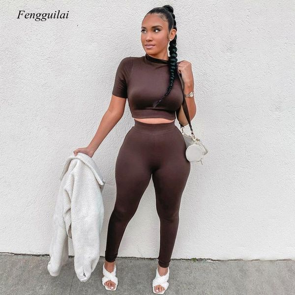 women's leggings 2021 spring fashion casual short sleeve navel slim sports wear pants two peices set, Black
women's leggings 2021 spring fashion casual short sleeve navel slim sports wear pants two peices set, Black