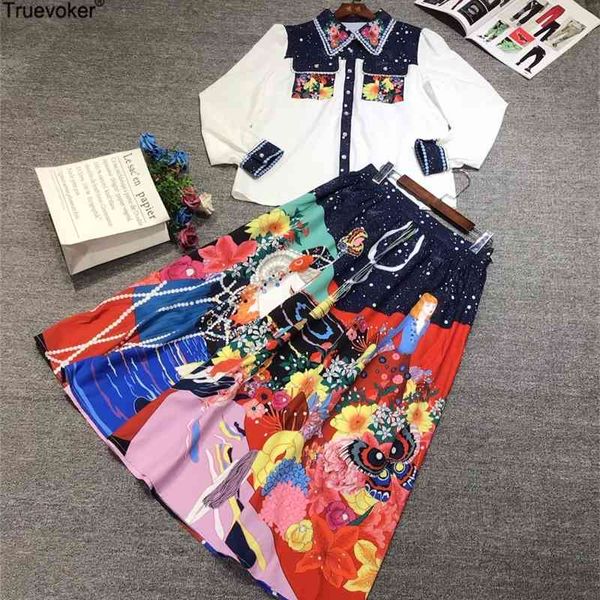 truevoker spring runway fashion skirt set women elegant totem print blouse + midi long two pieces sets suits 210602, White
truevoker spring runway fashion skirt set women elegant totem print blouse + midi long two pieces sets suits 210602, White