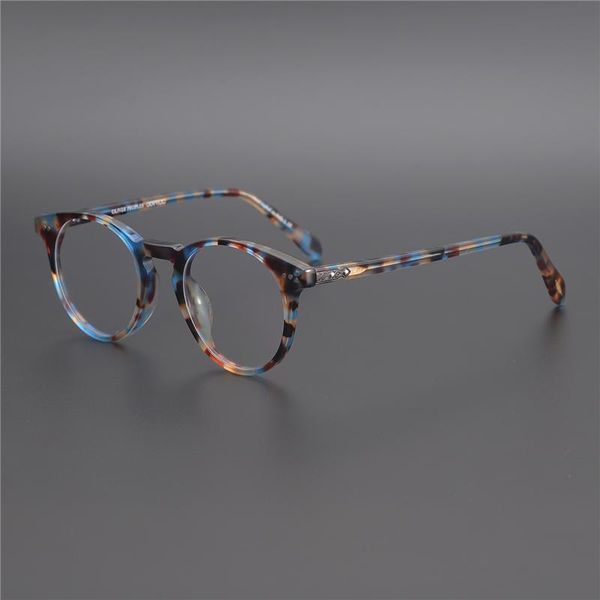 fashion sunglasses frames vintage acetate myopia eyeglass frame ov5256 sir o'malley hand craft women men classical round type e, Black
fashion sunglasses frames vintage acetate myopia eyeglass frame ov5256 sir o'malley hand craft women men classical round type e, Black