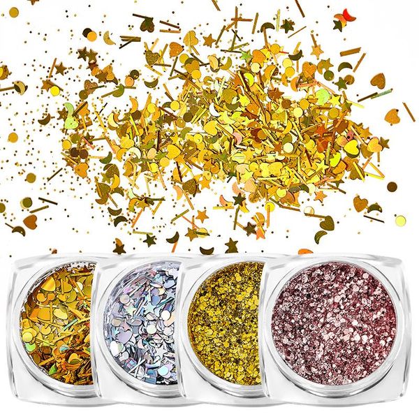 nail glitter 1 box art flakes 3d irregular sequin ab aurora sparkly star moon love heart paillette spangle polish manicure decor, Silver;gold
nail glitter 1 box art flakes 3d irregular sequin ab aurora sparkly star moon love heart paillette spangle polish manicure decor, Silver;gold
