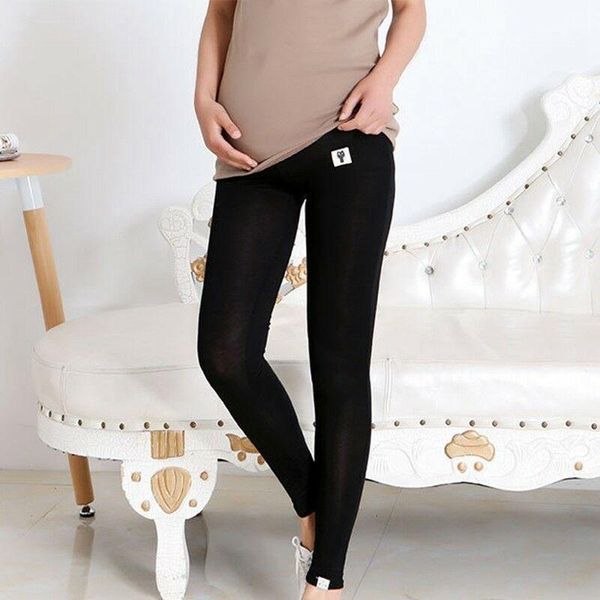 women's leggings summer trousers thin modal nine points comfortable casual plus size spring and autumn maternity wear belly lift, Black
women's leggings summer trousers thin modal nine points comfortable casual plus size spring and autumn maternity wear belly lift, Black