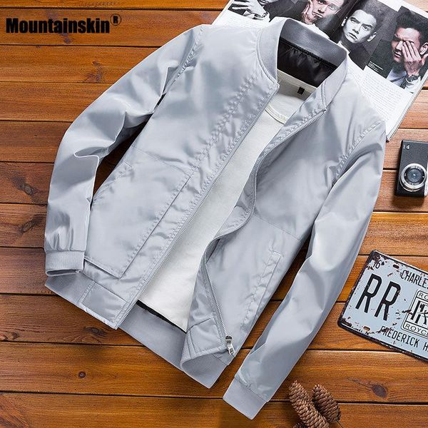 men's jackets mountainskin baseball collar jacket 2021 spring autumn casual bomber zipper coat male m~4xl brand clothing sa922, Black;brown
men's jackets mountainskin baseball collar jacket 2021 spring autumn casual bomber zipper coat male m~4xl brand clothing sa922, Black;brown