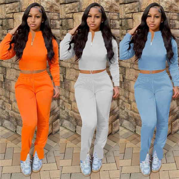 women's two piece pants women set full sleeve solid party casual 2 pieces outfits female sporty suits, White
women's two piece pants women set full sleeve solid party casual 2 pieces outfits female sporty suits, White