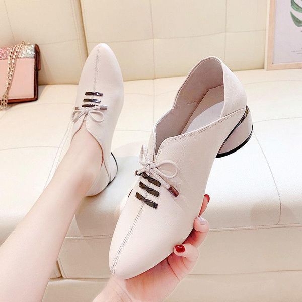 dress shoes women casual microfiber leather mid heels korea style block heel slip on footware for office lady beige black a1-104
dress shoes women casual microfiber leather mid heels korea style block heel slip on footware for office lady beige black a1-104