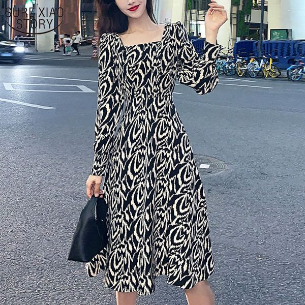 vintage floral dress french style square collar black autumn and winter es women temperament bottoming 13080 210508, Black;gray
vintage floral dress french style square collar black autumn and winter es women temperament bottoming 13080 210508, Black;gray