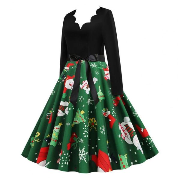 casual dresses winter women dress snowman square neck female waist tied lace-up zipper for festival, Black;gray
casual dresses winter women dress snowman square neck female waist tied lace-up zipper for festival, Black;gray