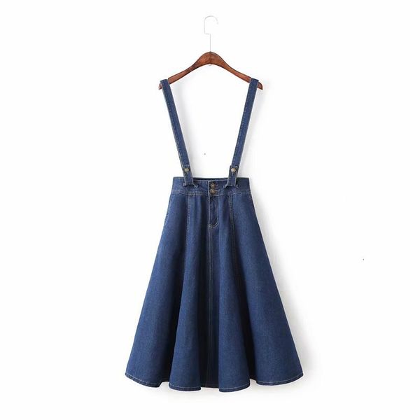korean high waist mid suspender women japanese mori girl vintage denim blue overalls girls removable strap long jean skirt, Black
korean high waist mid suspender women japanese mori girl vintage denim blue overalls girls removable strap long jean skirt, Black