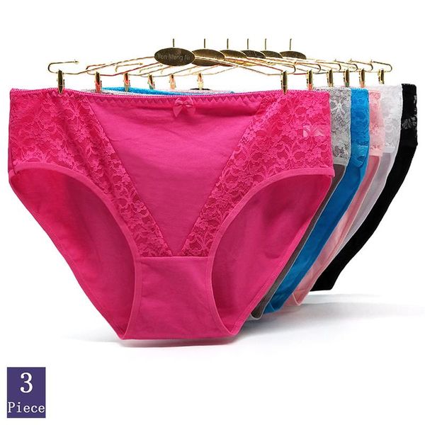women's panties women mid waist large size 2xl 3xl 4xl cotton underwear soft comfortable cute girl briefs fashion lady lingerie 3pcs/se, Black;pink
women's panties women mid waist large size 2xl 3xl 4xl cotton underwear soft comfortable cute girl briefs fashion lady lingerie 3pcs/se, Black;pink