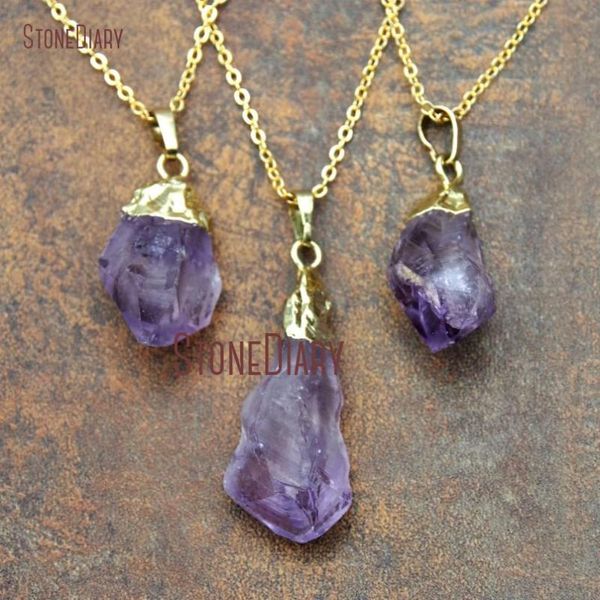 pendant necklaces amethysts necklace gold plating irregular surface point 18inch-32inch nm11906, Silver
pendant necklaces amethysts necklace gold plating irregular surface point 18inch-32inch nm11906, Silver