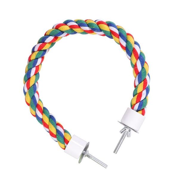 other bird supplies 1pc parrot cotton rope toy durable standing climbing pet chewing for home shop