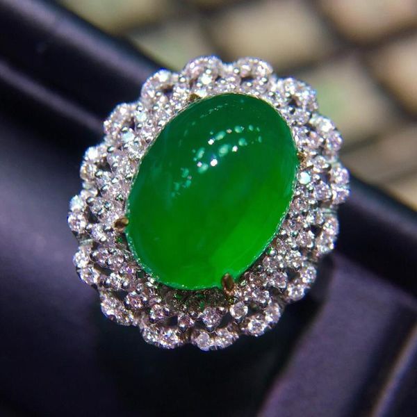 cluster rings emerald ring 5.48ct pure 18 k gold jewelry 100% natural gemstone diamond female wedding for women fine, Golden;silver
cluster rings emerald ring 5.48ct pure 18 k gold jewelry 100% natural gemstone diamond female wedding for women fine, Golden;silver