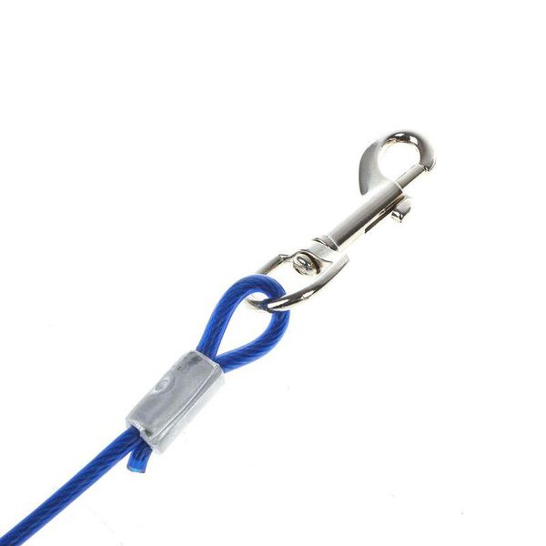 dog collars & leashes pet tie-out leash heavy duty steel wire metal chain lead line w0yc
dog collars & leashes pet tie-out leash heavy duty steel wire metal chain lead line w0yc