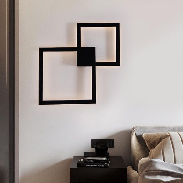 wall lamp minimalist square bedside bedroom household simple black and white background corridor
wall lamp minimalist square bedside bedroom household simple black and white background corridor
