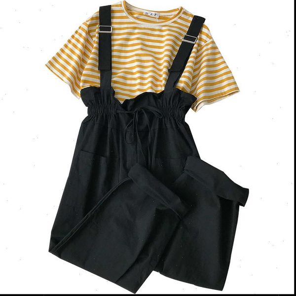 2 piece set womens tracksuits women summer pants striped t shirt fashion overall khaki outfits for casual plus size, Gray
2 piece set womens tracksuits women summer pants striped t shirt fashion overall khaki outfits for casual plus size, Gray