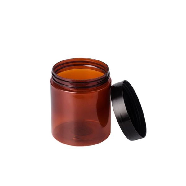 oz empty amber plastic cosmetic container wax cream jar with black lids printable custom logo storage bottles & jars
oz empty amber plastic cosmetic container wax cream jar with black lids printable custom logo storage bottles & jars