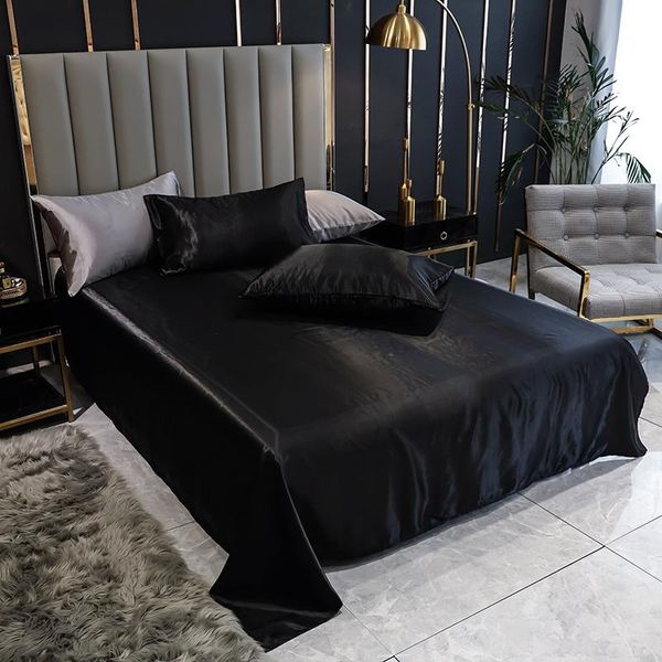 sheets & sets solid color sleeping sheet set black satin silky bed with case bright smooth spread twin full queen king
sheets & sets solid color sleeping sheet set black satin silky bed with case bright smooth spread twin full queen king