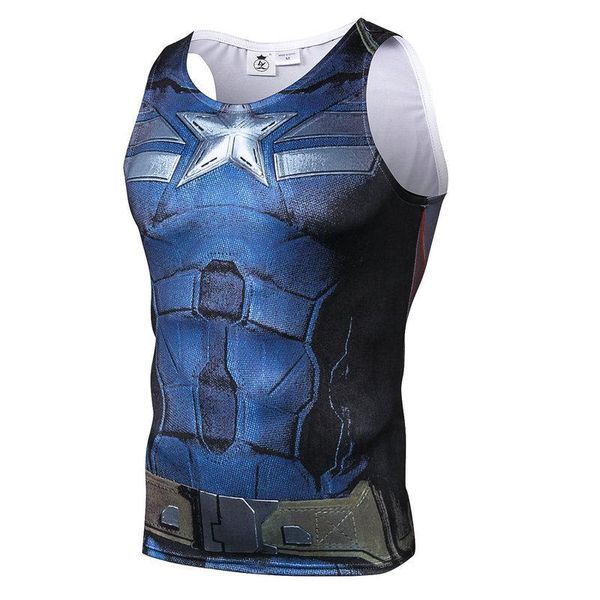 men' tank brand men bodybuilding stringer running vests creative 3d printing sleeveless t-shirt elasticity vest, White;black
men' tank brand men bodybuilding stringer running vests creative 3d printing sleeveless t-shirt elasticity vest, White;black