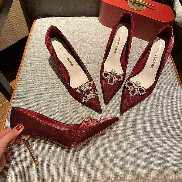 women's sandals 536-32 wedding bride pointed high heel's thin heels 2022 red single shoes size, Black
women's sandals 536-32 wedding bride pointed high heel's thin heels 2022 red single shoes size, Black