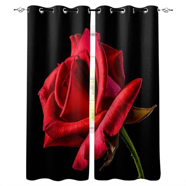 red rose flower black curtains for kids children boys girls room living window drapes curtain treatments &
red rose flower black curtains for kids children boys girls room living window drapes curtain treatments &