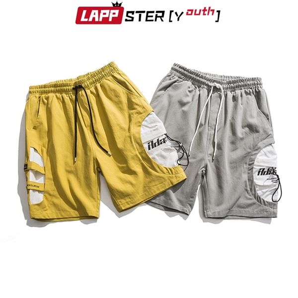 men pactchwork sweat shorts summer japanese streetwear quick dry detachable running fashions joggers 210420, White;black
men pactchwork sweat shorts summer japanese streetwear quick dry detachable running fashions joggers 210420, White;black