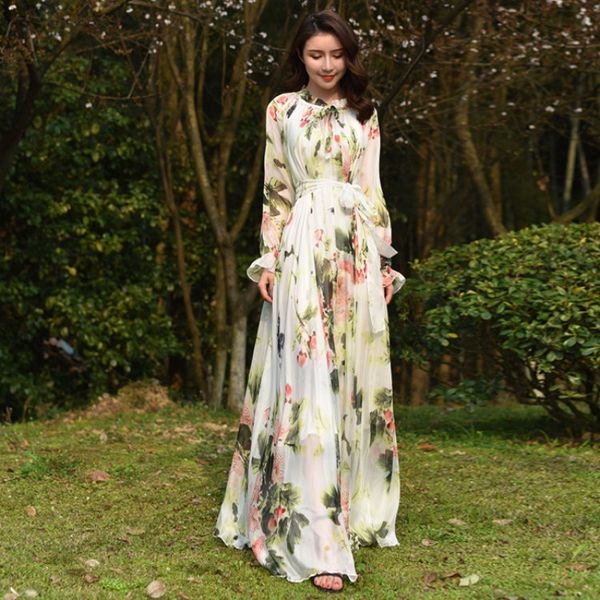 wet good tropical exotic floral quality maxi boho vintage waist loose bohemian dress party, Black;gray
wet good tropical exotic floral quality maxi boho vintage waist loose bohemian dress party, Black;gray
