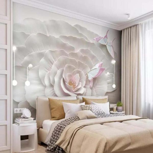 wallpapers custom po wallpaper 3d embossed floral butterfly mural for tv background walls living room bedroom home decor
wallpapers custom po wallpaper 3d embossed floral butterfly mural for tv background walls living room bedroom home decor