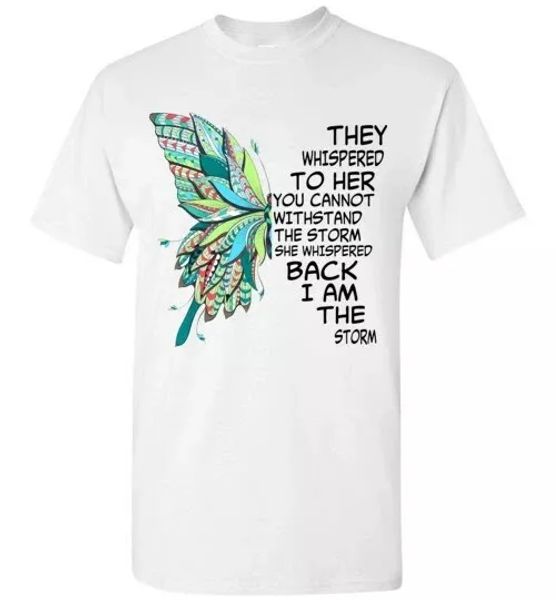 butterfly hippie t-shirt peace love life floral hippy i am the storm tee gifts, White;black
butterfly hippie t-shirt peace love life floral hippy i am the storm tee gifts, White;black