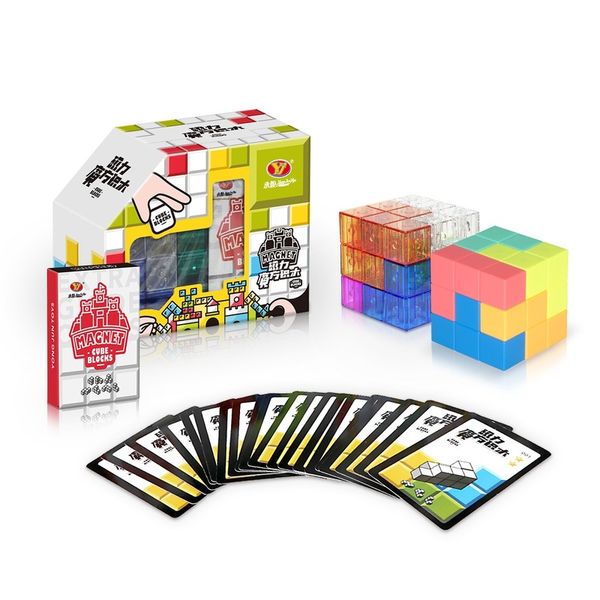 magnetic building blocks luban soma cube early learning puzzle fun rubik cube toy decompression
magnetic building blocks luban soma cube early learning puzzle fun rubik cube toy decompression