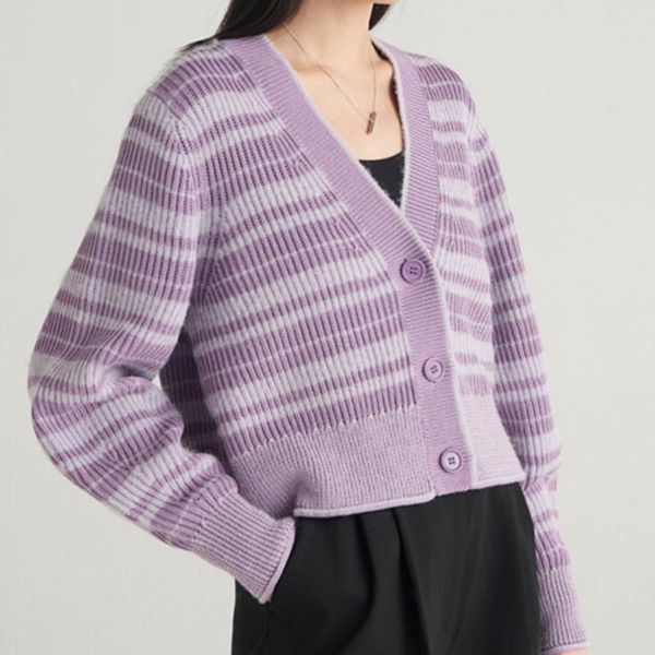 women's knits & tees women knit sweater stripes v-neck single breasted long sleeve loose female knitwear cardigans coat, White
women's knits & tees women knit sweater stripes v-neck single breasted long sleeve loose female knitwear cardigans coat, White