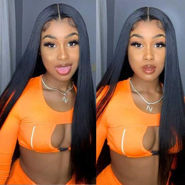 lace wigs 30 inch bone straight front wig 13x1 closure 180 brazilian 13x4 long frontal human hair for black women, Black;brown
lace wigs 30 inch bone straight front wig 13x1 closure 180 brazilian 13x4 long frontal human hair for black women, Black;brown
