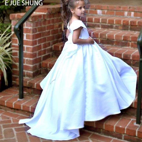 shung white satin ball gown flower girl dresses cap sleeves pageant big bow first holy communion girl's, Red;yellow
shung white satin ball gown flower girl dresses cap sleeves pageant big bow first holy communion girl's, Red;yellow