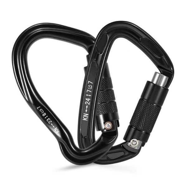 cords, slings and webbing 23kn twist gate carabiner d-ring clip set screw lock hanging hook climbing equipment hammock locking
cords, slings and webbing 23kn twist gate carabiner d-ring clip set screw lock hanging hook climbing equipment hammock locking