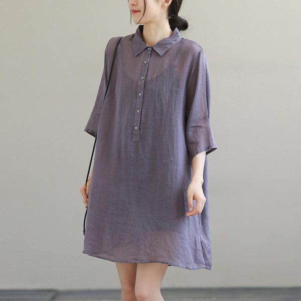 women's blouses & shirts johnature women ramie turn-down collar half sleeve button solid color blouse 2021 summer loose korean style, White
women's blouses & shirts johnature women ramie turn-down collar half sleeve button solid color blouse 2021 summer loose korean style, White