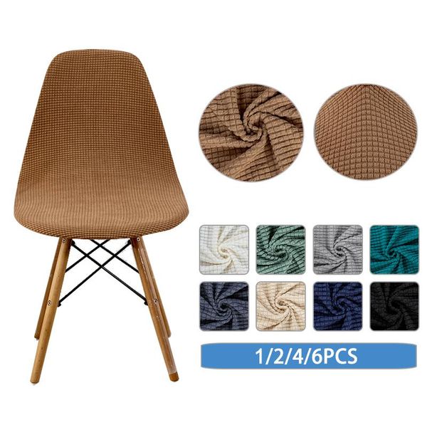 chair covers 1/2/4/6pcs elastic seat cover high-quality dining removable armless shell
chair covers 1/2/4/6pcs elastic seat cover high-quality dining removable armless shell