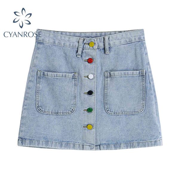 denim crop skirt women single breasted streetwear pocket party club korean y2k jean skirts high waist a line tide buttoms 210417, Black
denim crop skirt women single breasted streetwear pocket party club korean y2k jean skirts high waist a line tide buttoms 210417, Black