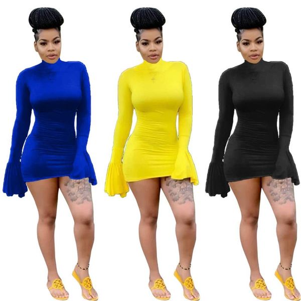 women winter mini 2021 dress full flare sleeve club night party bandage bodycon casual dresses vestidos, Black;gray
women winter mini 2021 dress full flare sleeve club night party bandage bodycon casual dresses vestidos, Black;gray
