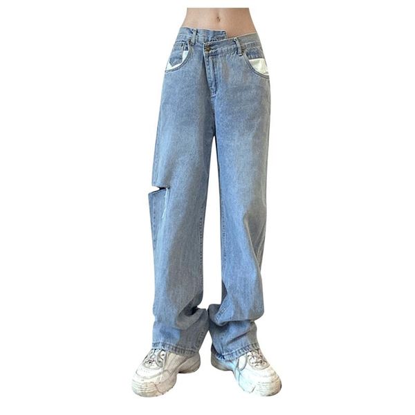 women's jeans women 2021 autumn fashion comfortable casual trousers knee hole straight wash full length denim clothes #h, Blue
women's jeans women 2021 autumn fashion comfortable casual trousers knee hole straight wash full length denim clothes #h, Blue