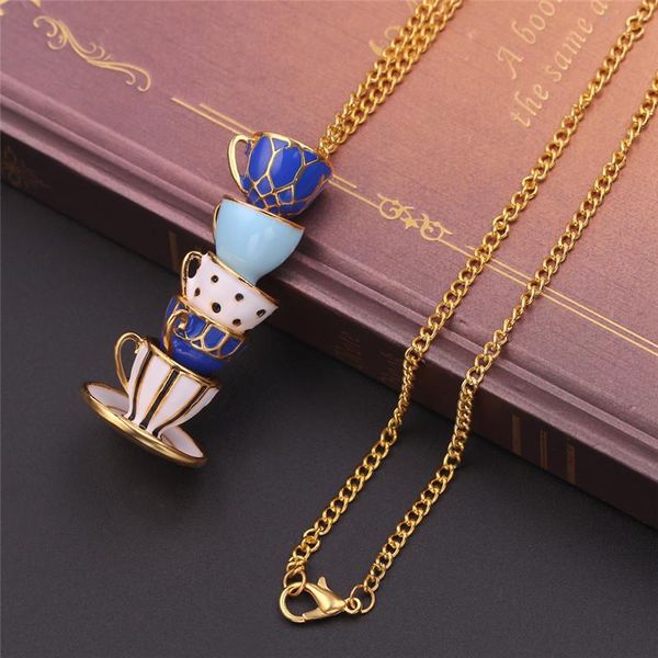 pendant necklaces 2021 enamel tea cup necklace for women aesthetic colourful sweater long neck chain one piece accessories jewelry gift, Silver
pendant necklaces 2021 enamel tea cup necklace for women aesthetic colourful sweater long neck chain one piece accessories jewelry gift, Silver