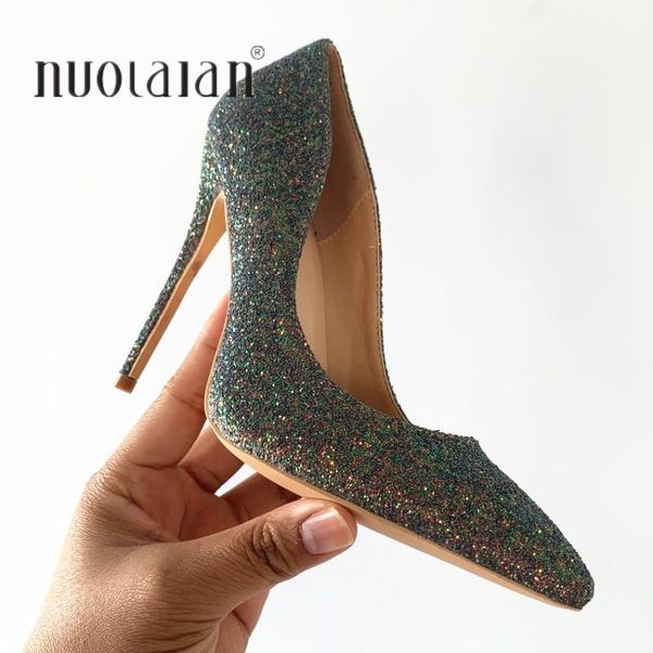 dress shoes brand woman high heels ladies 12cm pumps women sequined party wedding stiletto, Black
dress shoes brand woman high heels ladies 12cm pumps women sequined party wedding stiletto, Black