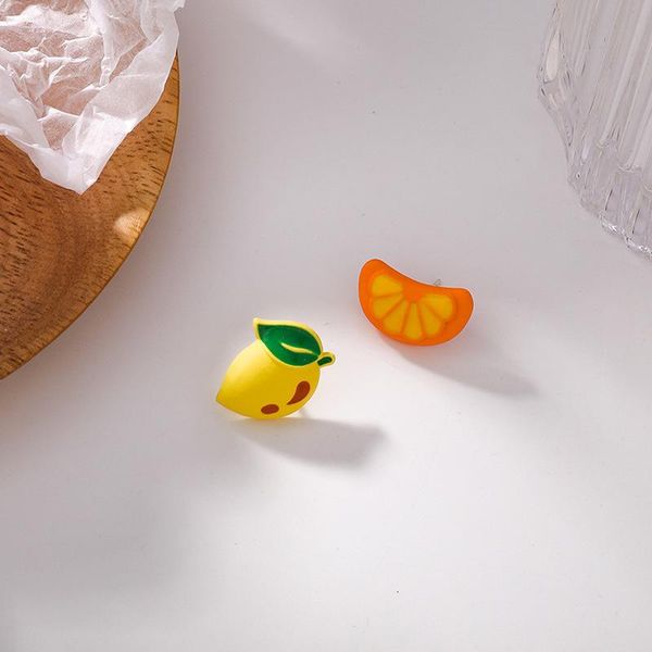 stud origin summer korean cute asymmetric lemon orange earring for women girls sweet multicolour fruit metal jewellery, Golden;silver
stud origin summer korean cute asymmetric lemon orange earring for women girls sweet multicolour fruit metal jewellery, Golden;silver