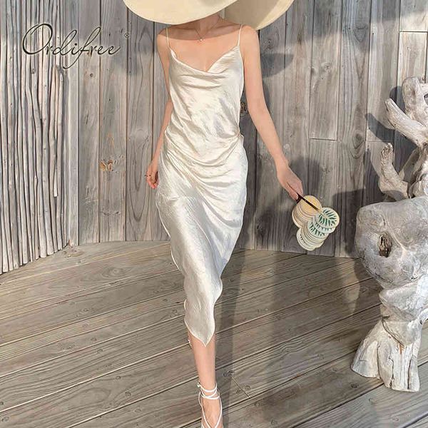 summer women satin party vintage spaghetti strap white silk long slip dress 210415, Black;gray
summer women satin party vintage spaghetti strap white silk long slip dress 210415, Black;gray