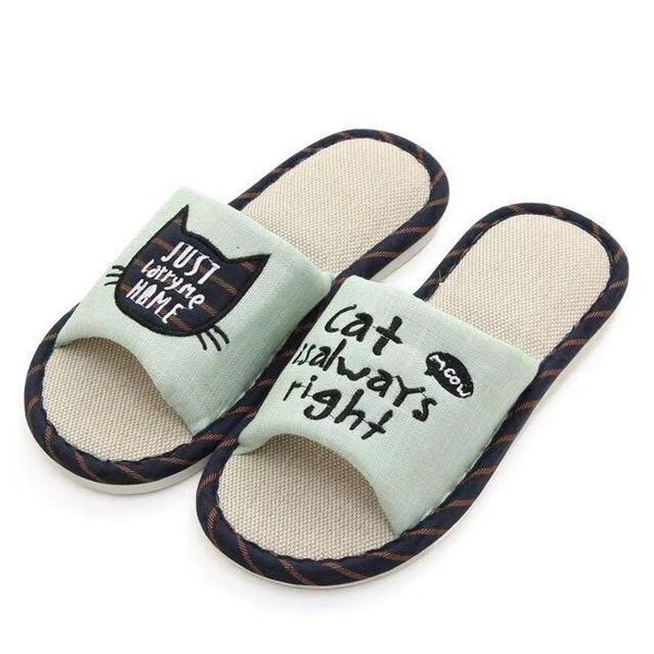 summer slippers women casual home cat pattern linen flip flops shoes plus size house indoor slipper femlae xkd8064, Black
summer slippers women casual home cat pattern linen flip flops shoes plus size house indoor slipper femlae xkd8064, Black