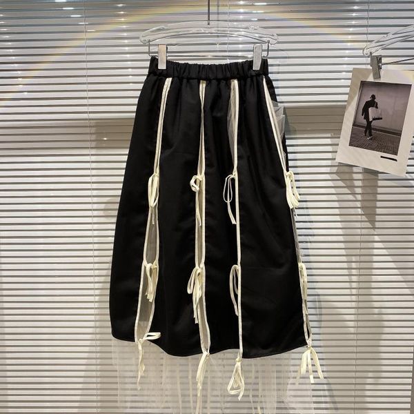 women black patchwork mesh bow skirt arrivals elastic waist fashion temperaament spring summer 11d497 210525
women black patchwork mesh bow skirt arrivals elastic waist fashion temperaament spring summer 11d497 210525