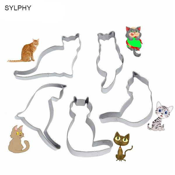baking moulds 1 pcs cute cat shape stainless steel cookie cake cutters set diy biscuit pastry kitchen mold fondant party decor
baking moulds 1 pcs cute cat shape stainless steel cookie cake cutters set diy biscuit pastry kitchen mold fondant party decor