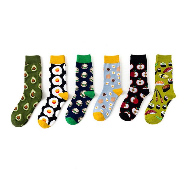 spring and summer medium tube socks men's personality creative food fruit series trend street style college, Black
spring and summer medium tube socks men's personality creative food fruit series trend street style college, Black